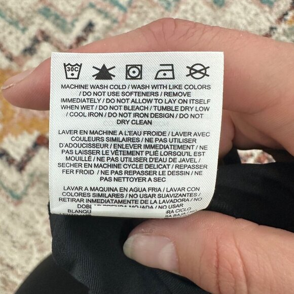 Nike Dri Fit Bermuda 2.0 Golf Black Stretch Shorts 831319-010 Womens size 6 NEW - Picture 9 of 10